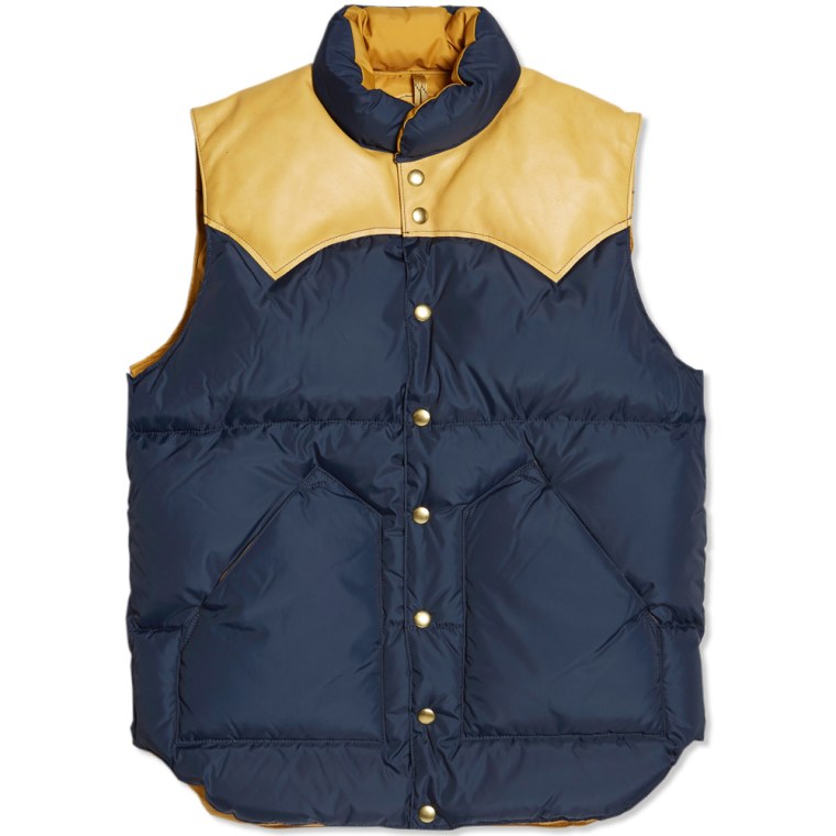 Rocky Mountain Featherbed Down Vest (Navy) END.