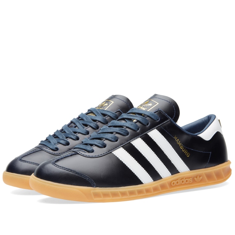 adidas hamburg navy gum sole adidas hamburg navy gum sole