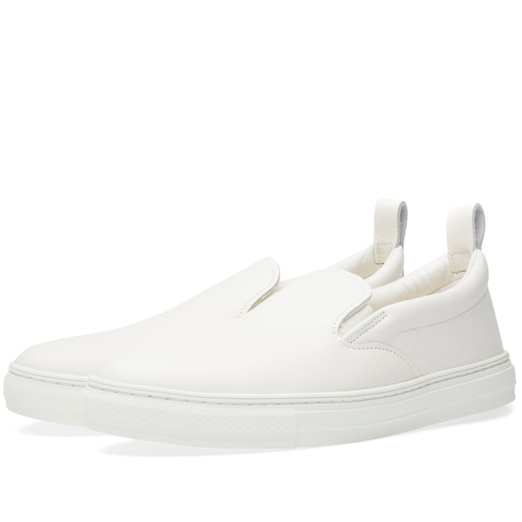 Buddy G S Slip On White Leather Buddy G S Slip On White Leather