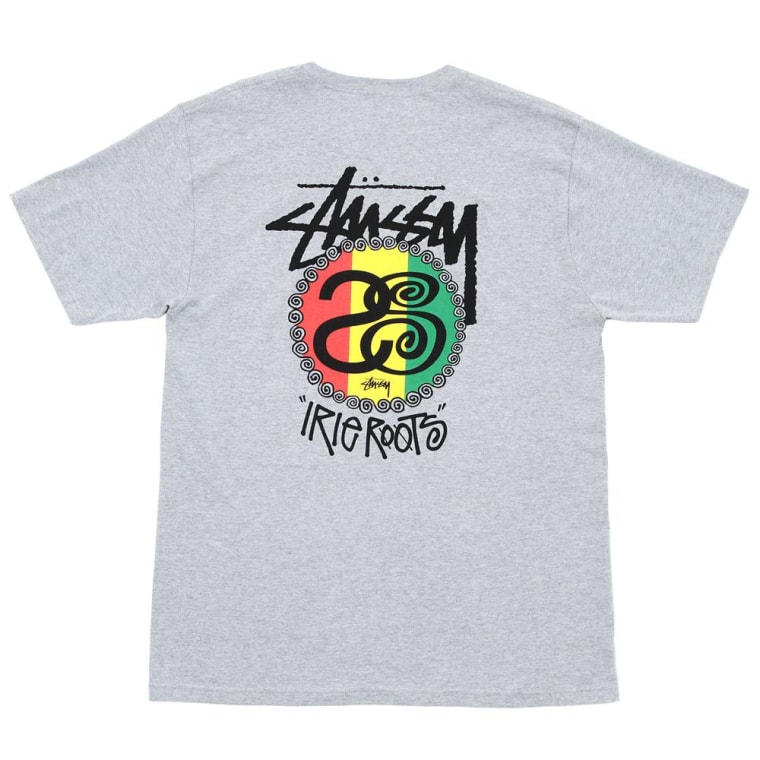 Stussy Rasta Roots Grey Black End stussy rasta roots grey black end