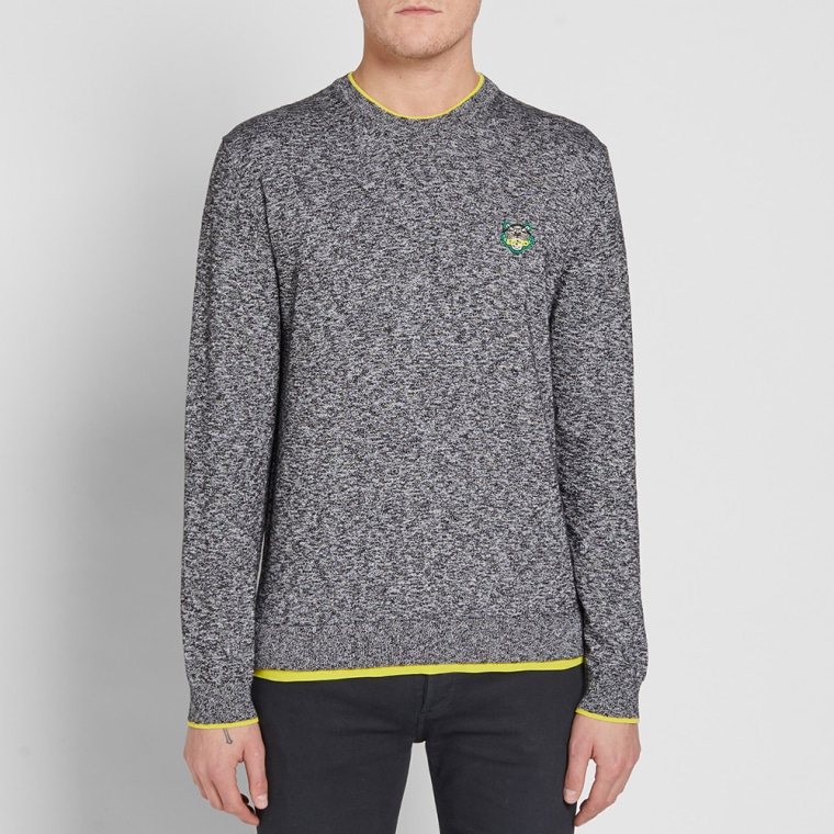 kenzo tiger t shirt anthracite kenzo tiger t shirt anthracite
