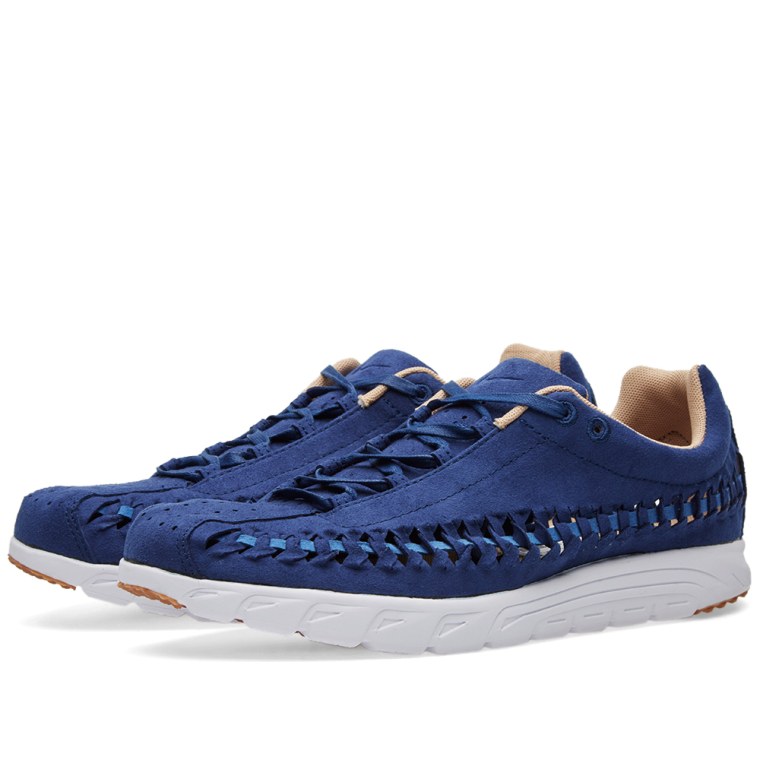 Nike Mayfly Woven Men's Lightweight Shoes Coastal Blue/Off White Nike Mayfly Woven Men's Lightweight Shoes Coastal Blue/Off White