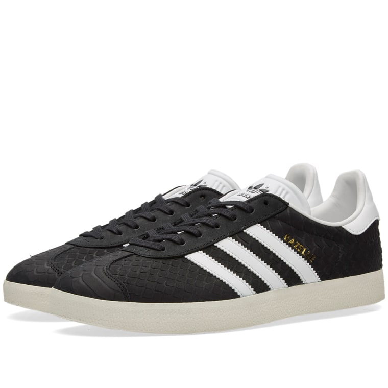 adidas women's black & white gazelle sneakers adidas women's black & white gazelle sneakers