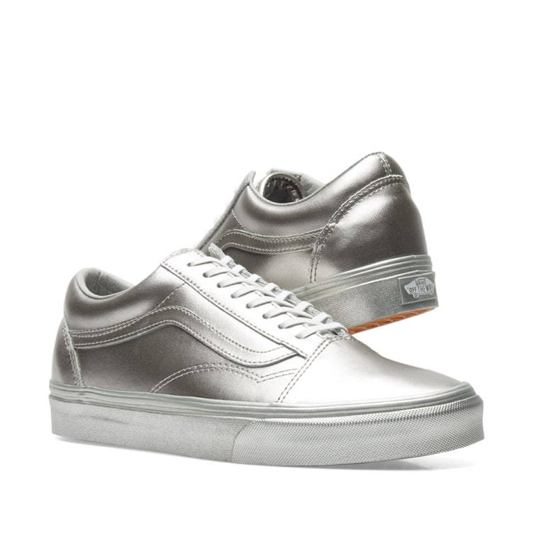 vans old skool silver vans old skool silver