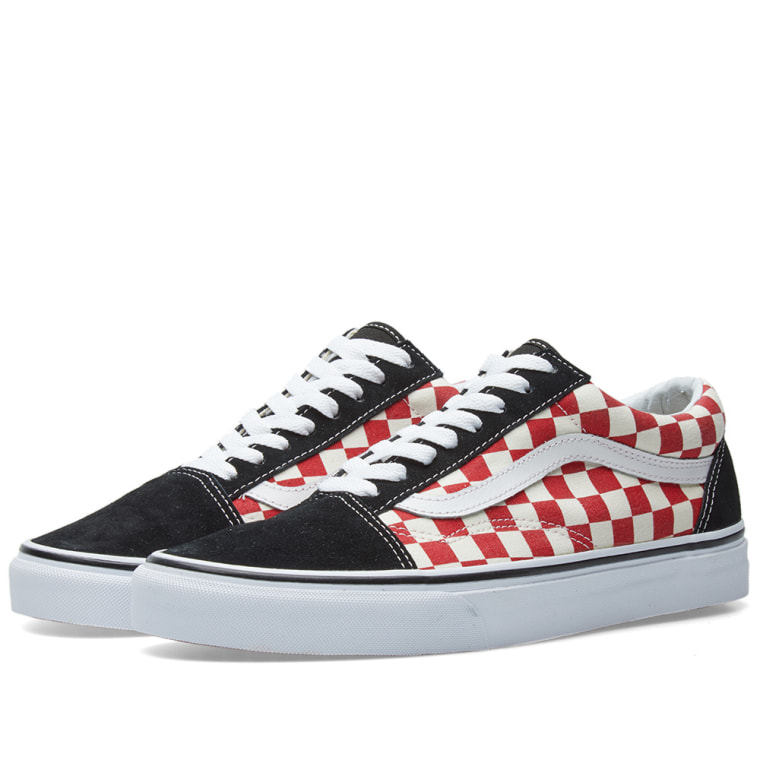vans old skool checkerboard red and black vans old skool checkerboard red and black
