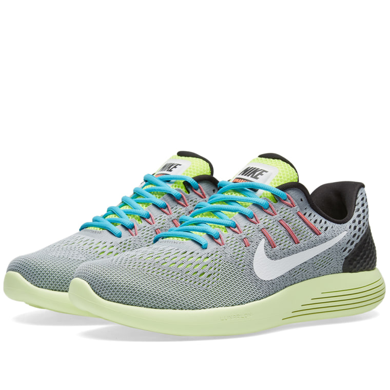 Nike LunarGlide 8 Women's Running Shoes Wolf Grey/volt Nike LunarGlide 8 Women's Running Shoes Wolf Grey/volt