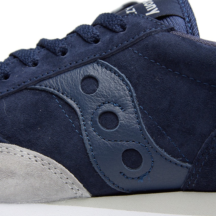 saucony jazz grey navy