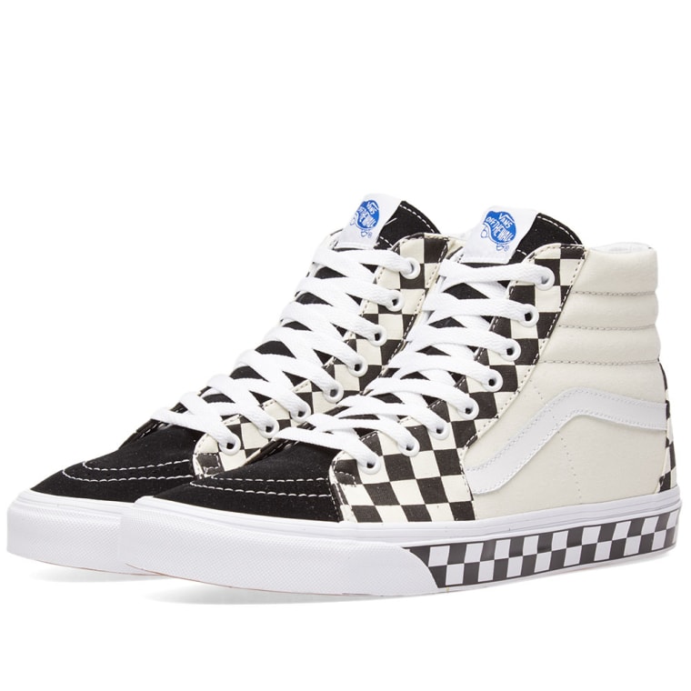 vans sk8 hi all over checkerboard vans sk8 hi all over checkerboard