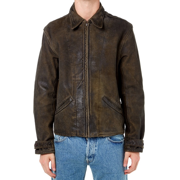 Levi S Vintage 1930s Menlo Leather Jacket Brown End Levi S Vintage 1930s Menlo Leather Jacket Brown 6