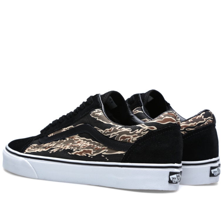 vans old skool tiger camo