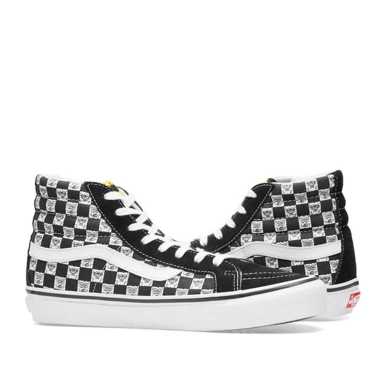 vans vault og sk8 hi lx checkerboard black vans vault og sk8 hi lx checkerboard black