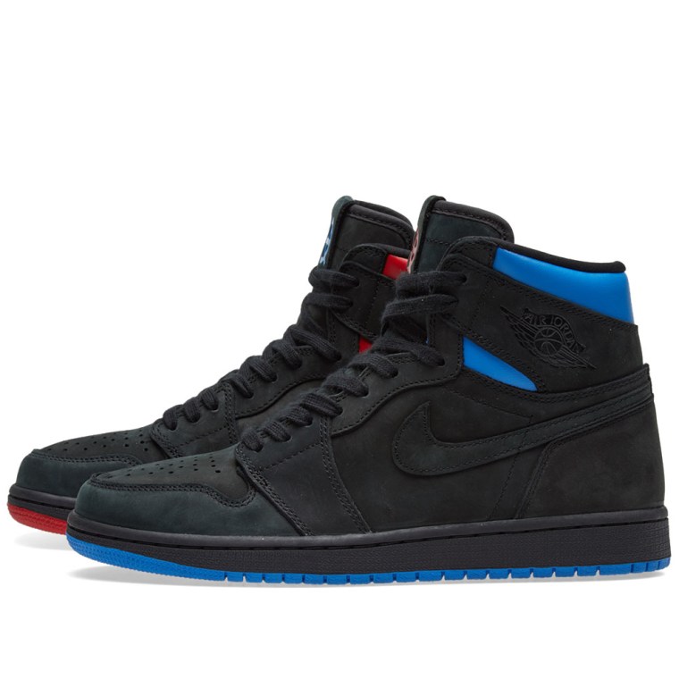 jordan 1 retro blue and red