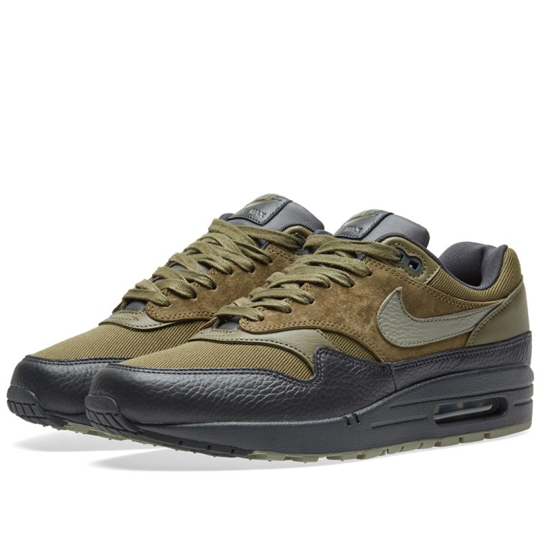 nike air max 1 premium black white leather mens trainers nz nike air max 1 premium black white leather mens trainers nz