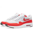 nike air max 1 flyknit red and white