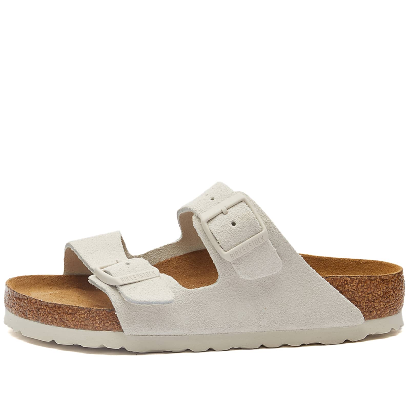 Birkenstock Arizona SFB - Antique White Suede