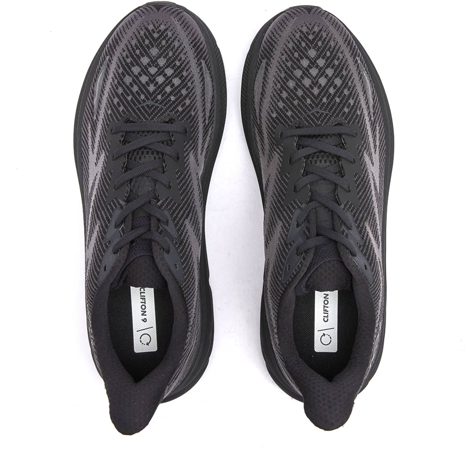 hoka one one clifton 7 womens black iris blue haze