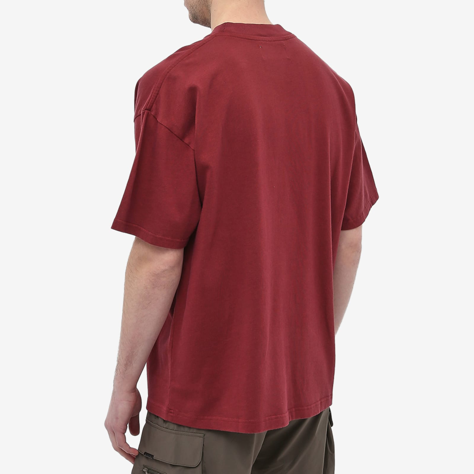 Represent Blank Crew Neck TShirt Vintage Red END.