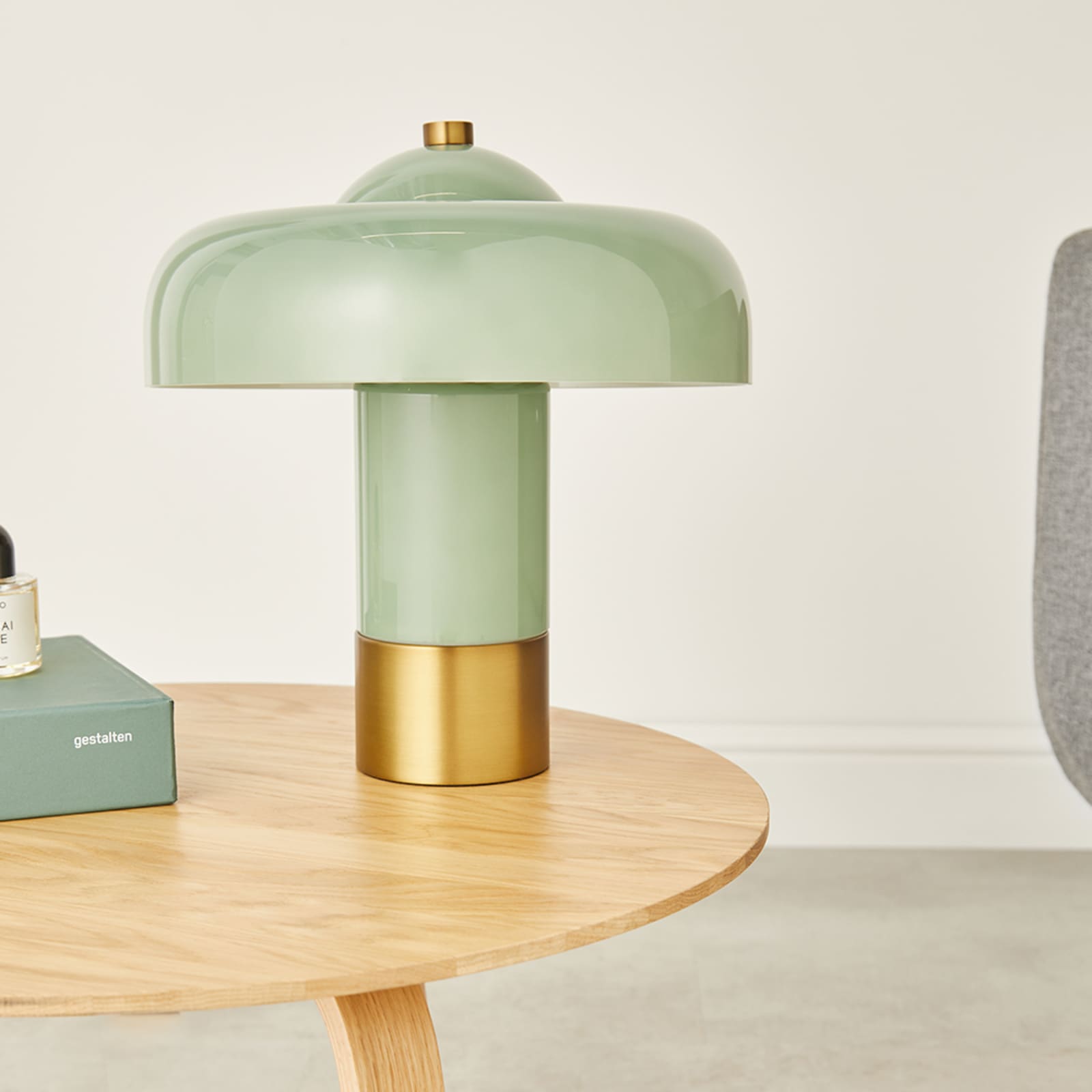 Soho Home Giovanni Table Lamp Green END. (ES)