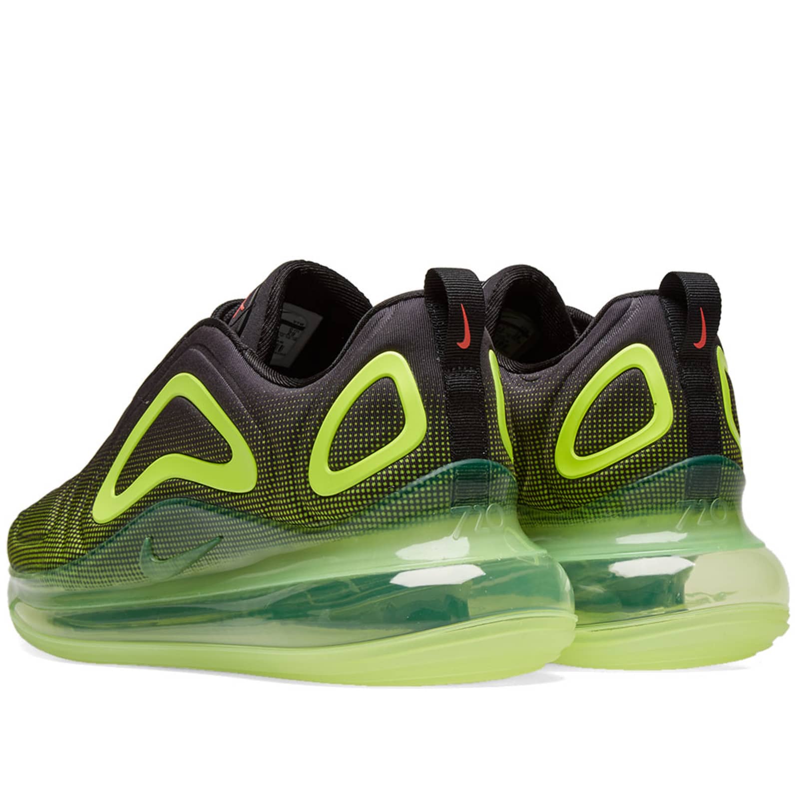 Nike Air Max 720 - Black, Crimson & Volt