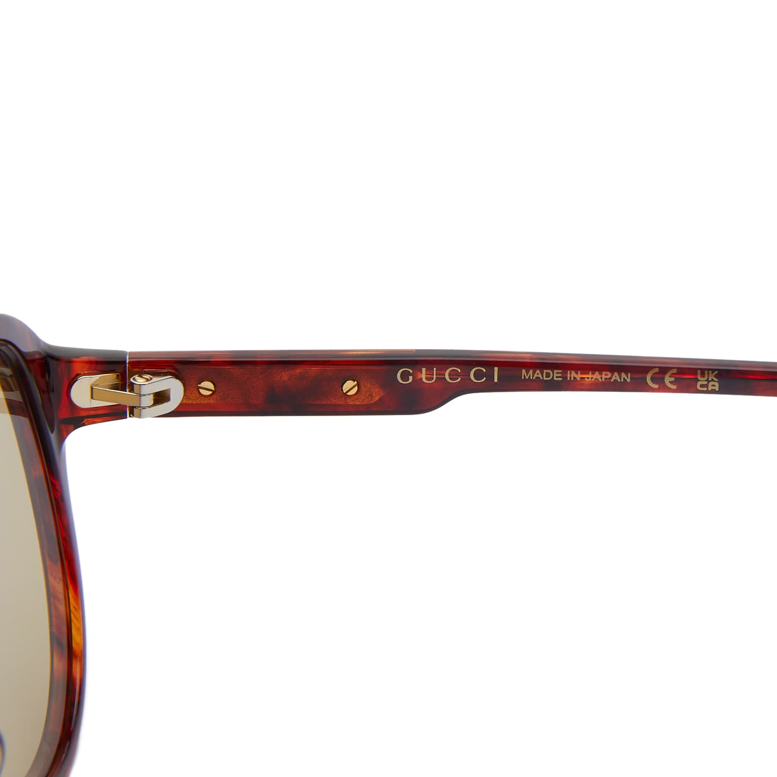 Gucci Eyewear GG1286S Sunglasses - Havana & Brown