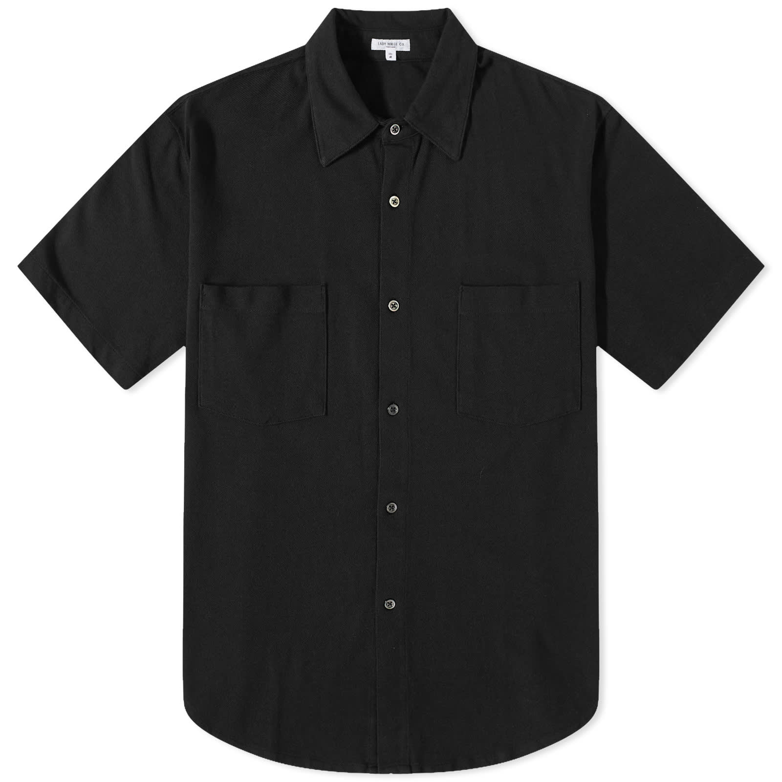 Lady White Co. Pique Work Shirt Black END. (US)