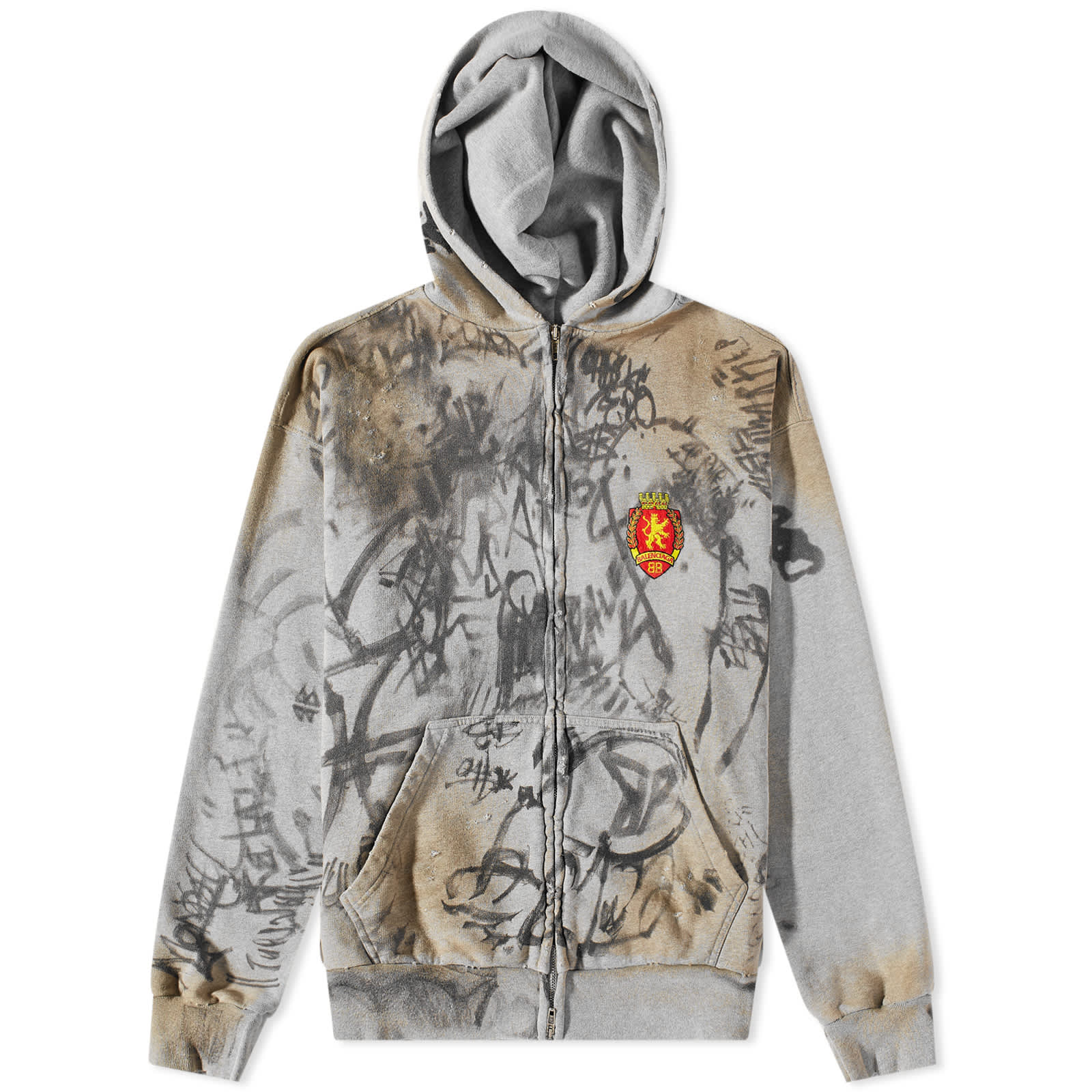 balenciaga sweatsuit womens grey