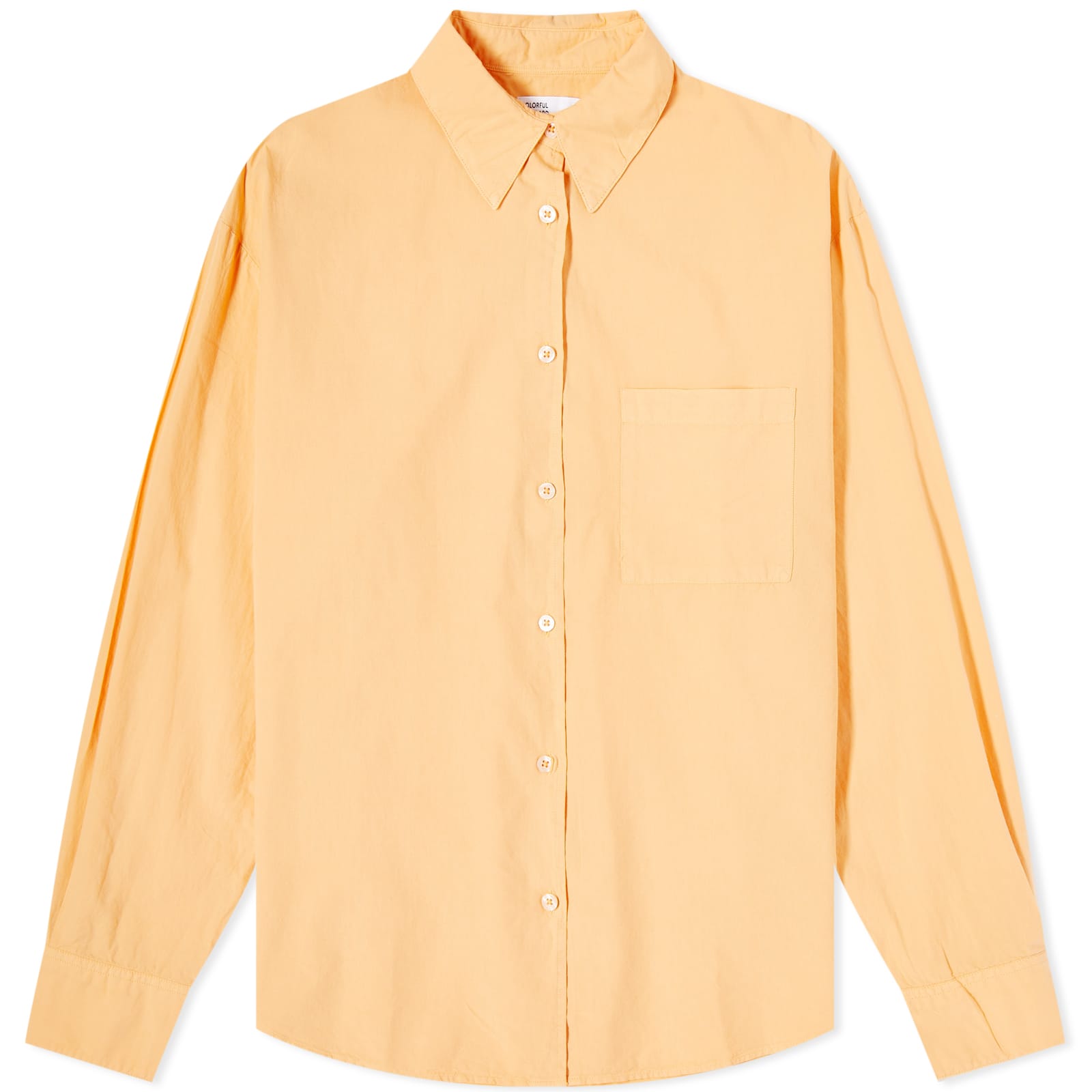Colorful Standard Organic Oversized Shirt Sandstone Orange | END. (KR)