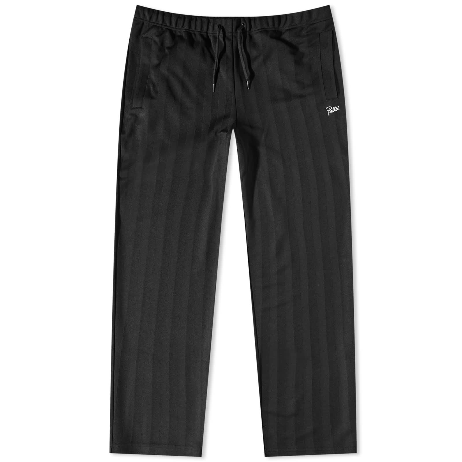 Patta Patta Tricot Stripe Track Pant Black END. (GB)