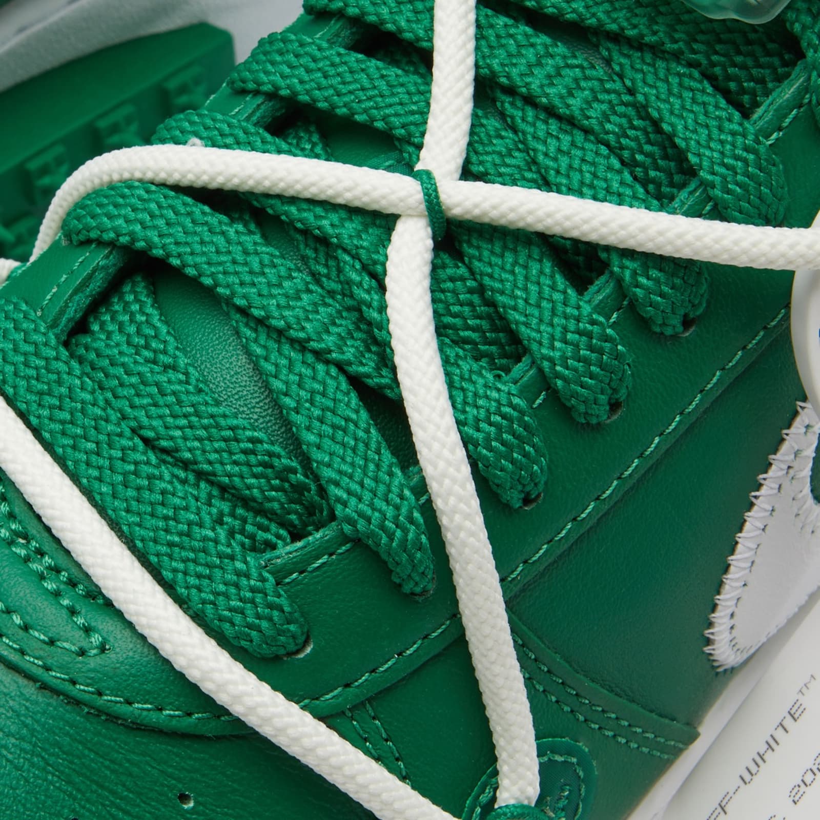 nike off white air force 1 green