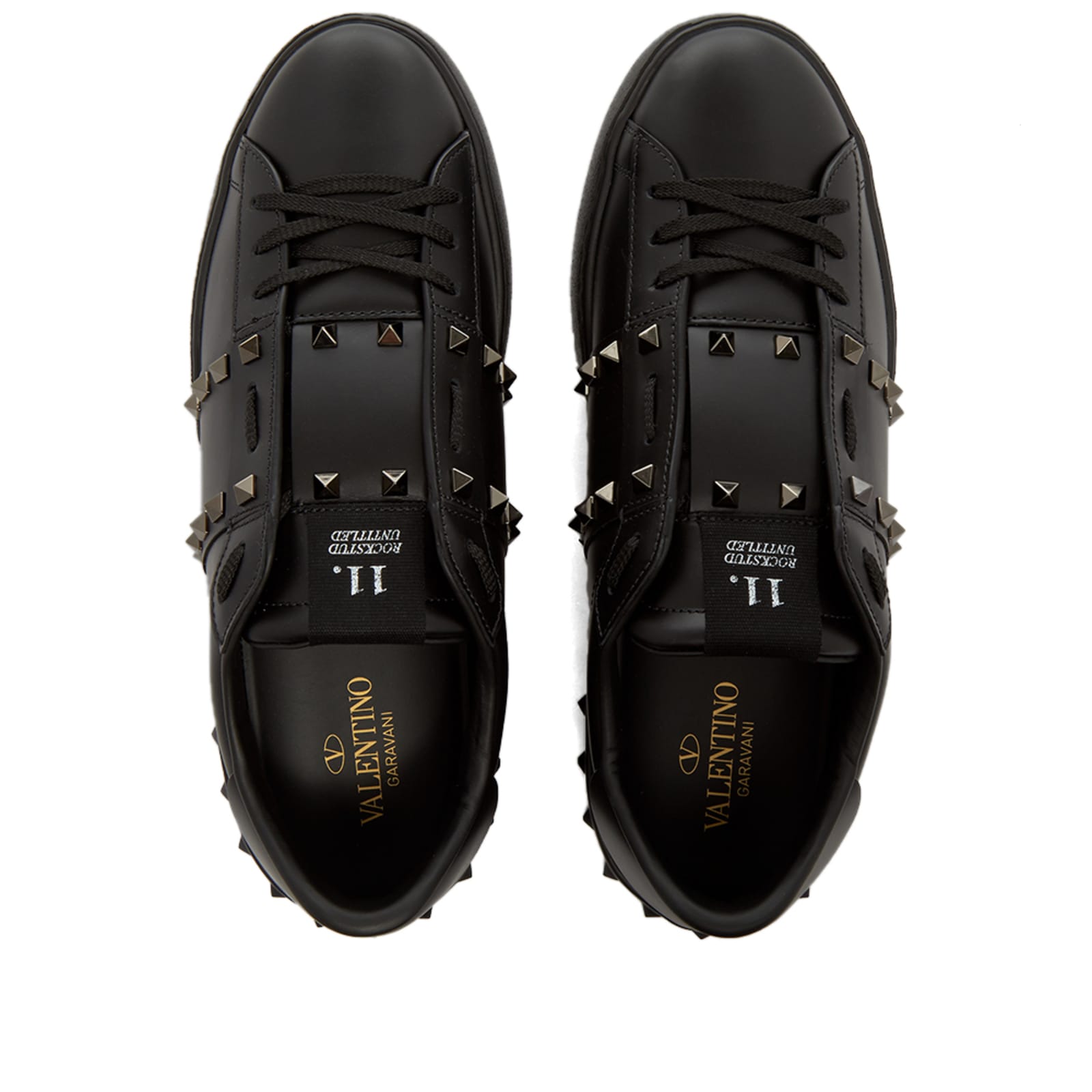 Valentino Rockstud Untitled Sneaker - Black