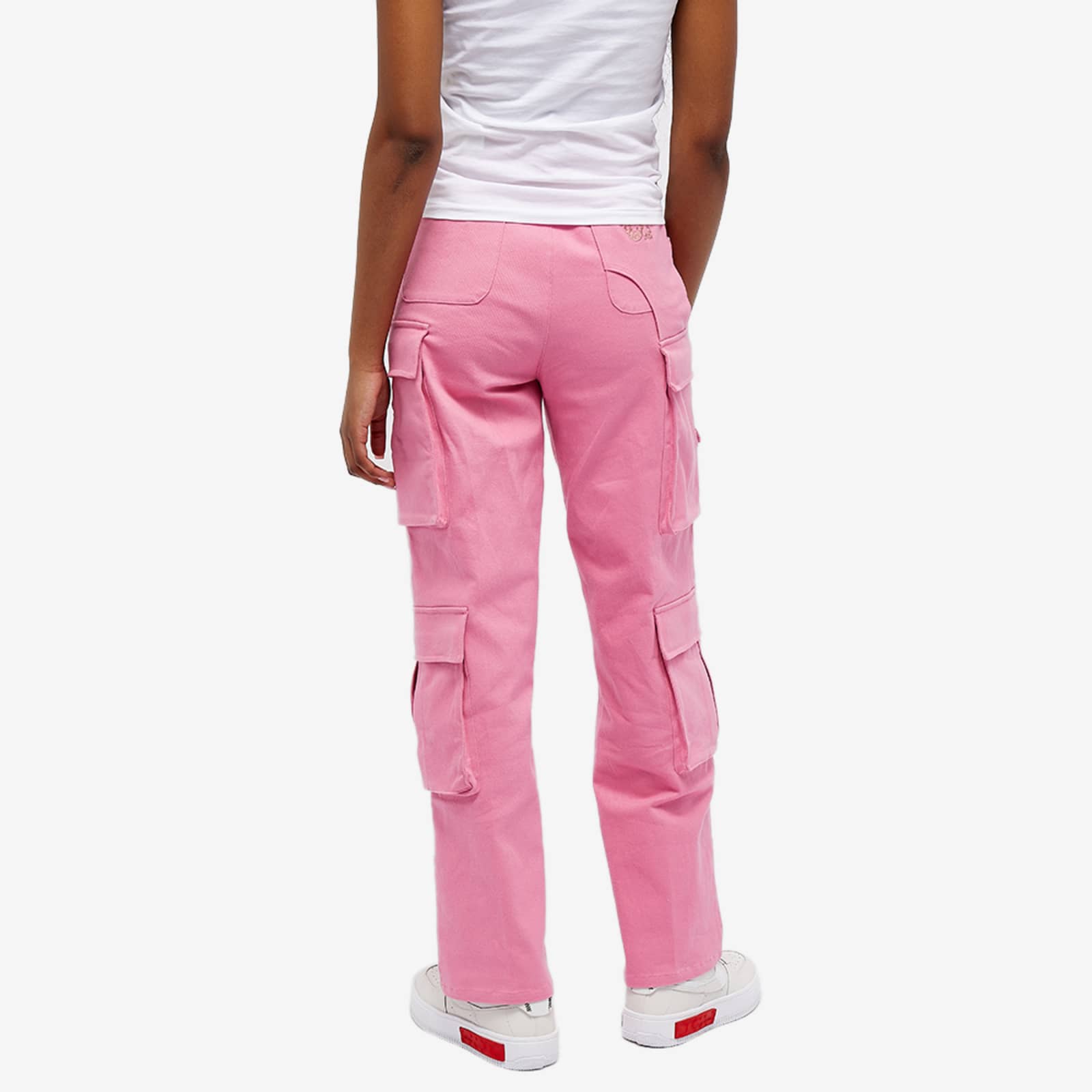 Danielle Guizio Baggy Cargo Pant Pink END.