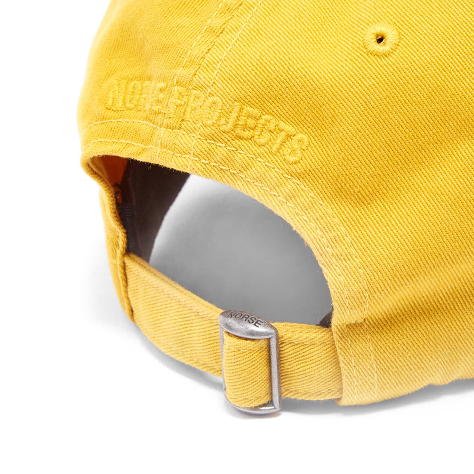 Norse Projects Twill Sports Cap Montpellier Yellow END. (UK)
