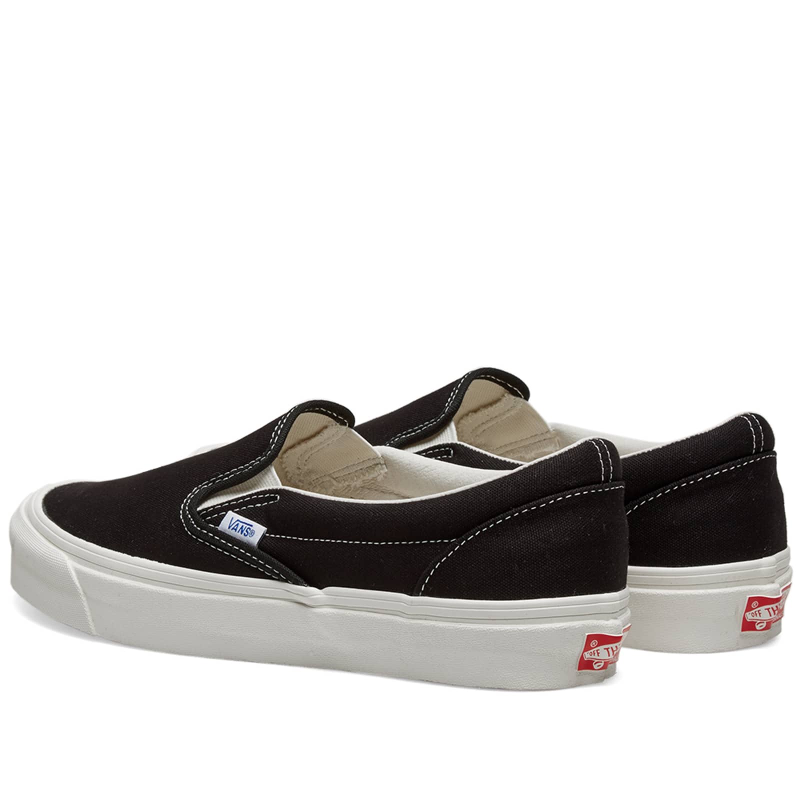 Vans Vault OG Classic Slip On LX Black END.