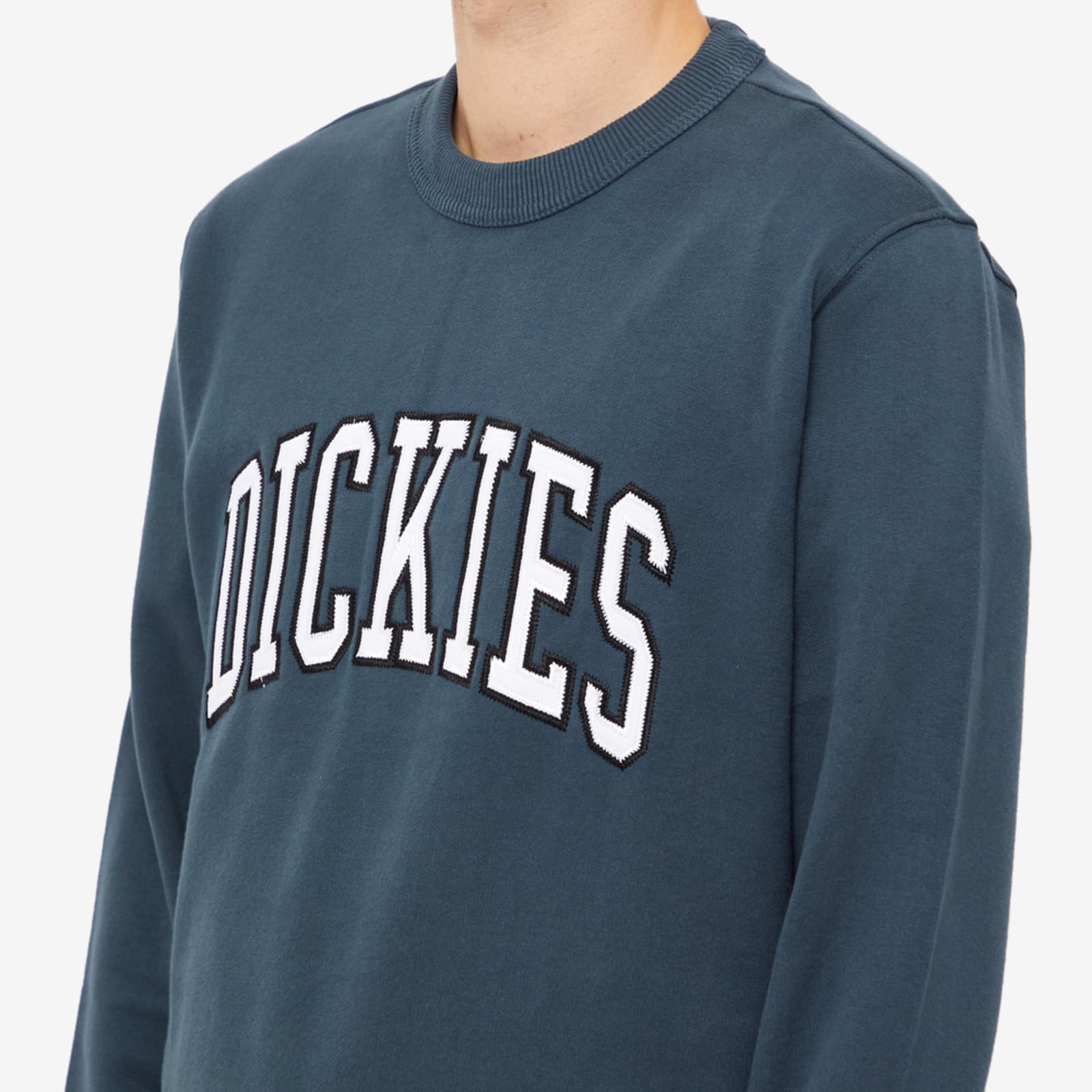 Dickies Aitkin College Logo Crew Sweat - Air Force Blue