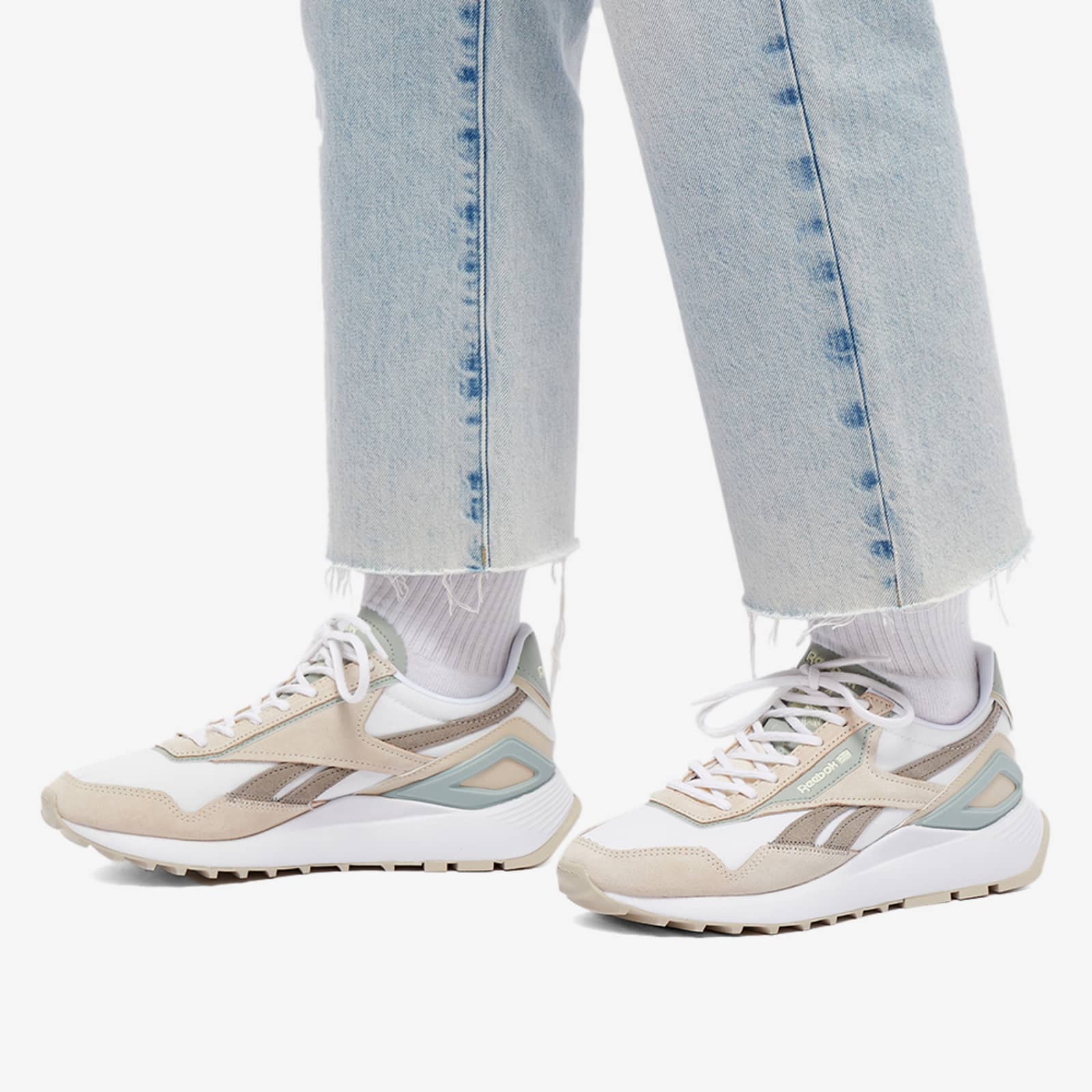 Reebok Classic Leather Legacy AZ W Stucco, White & Sea Spray | END. (US)