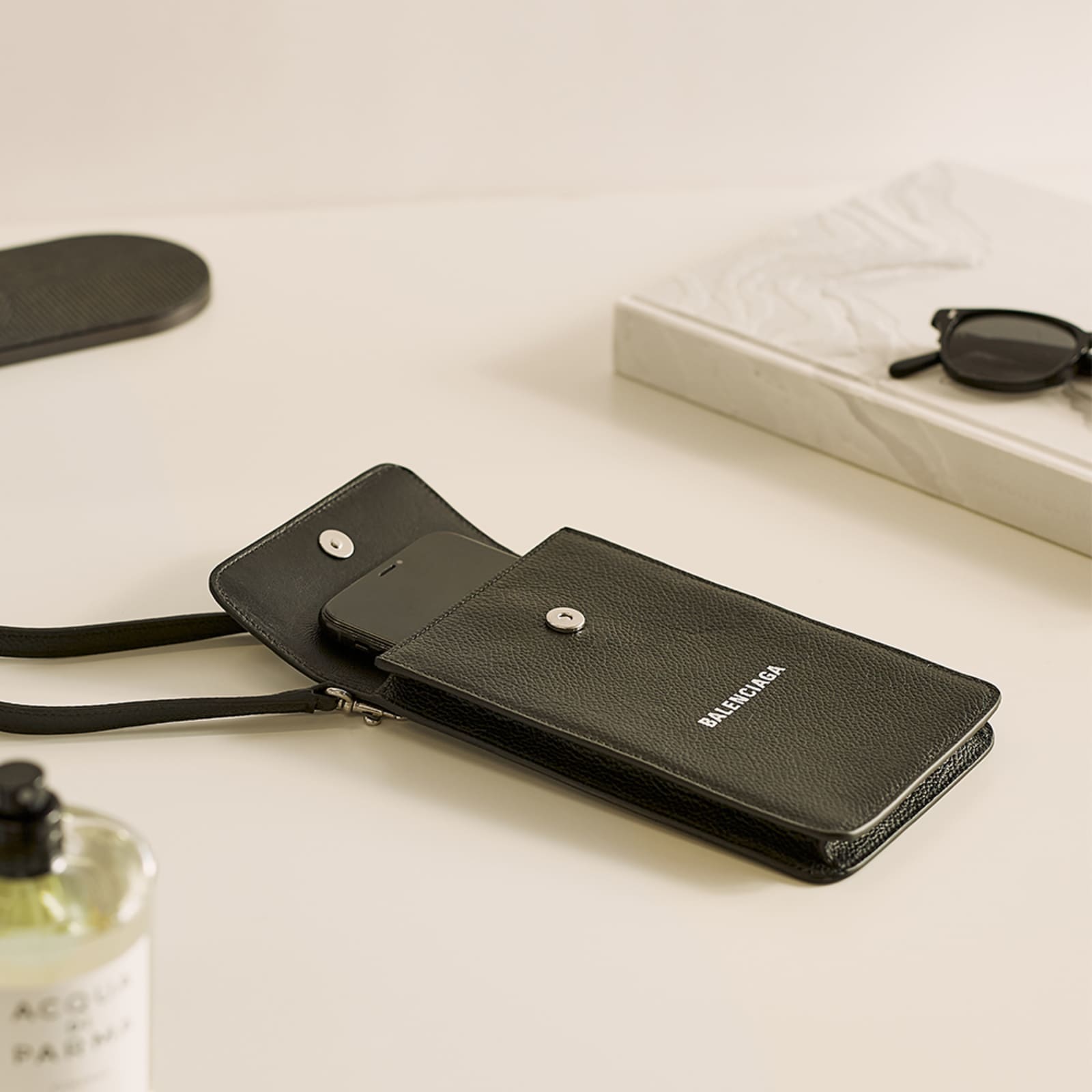 balenciaga phone holder