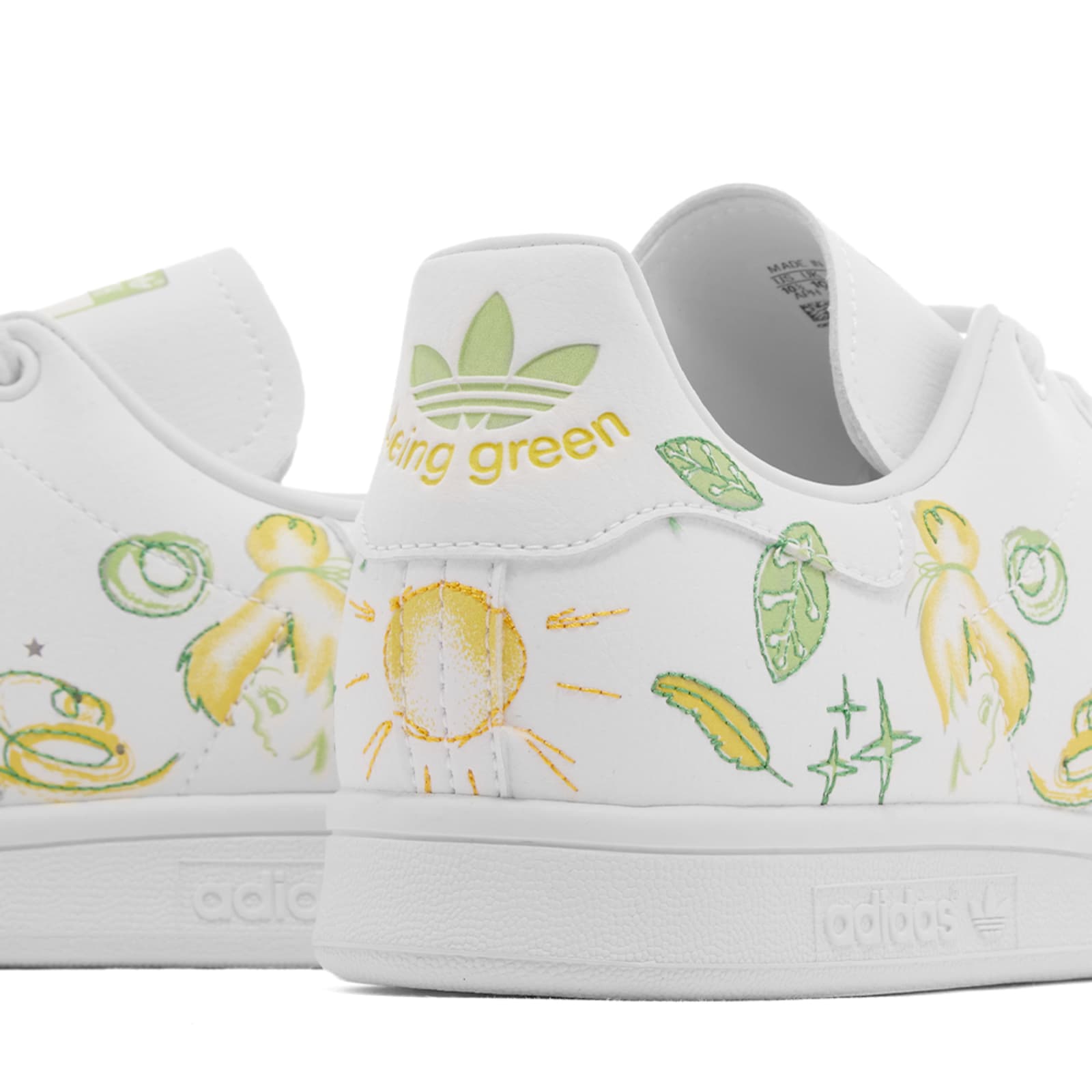 Adidas x Disney Stan Smith Tinkerbell & Peter Pan - White