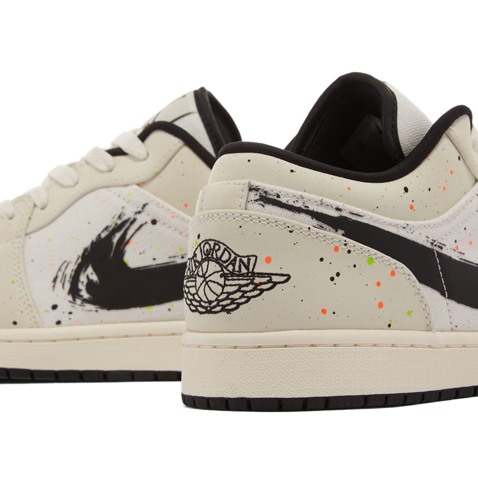 black total orange jordan 1