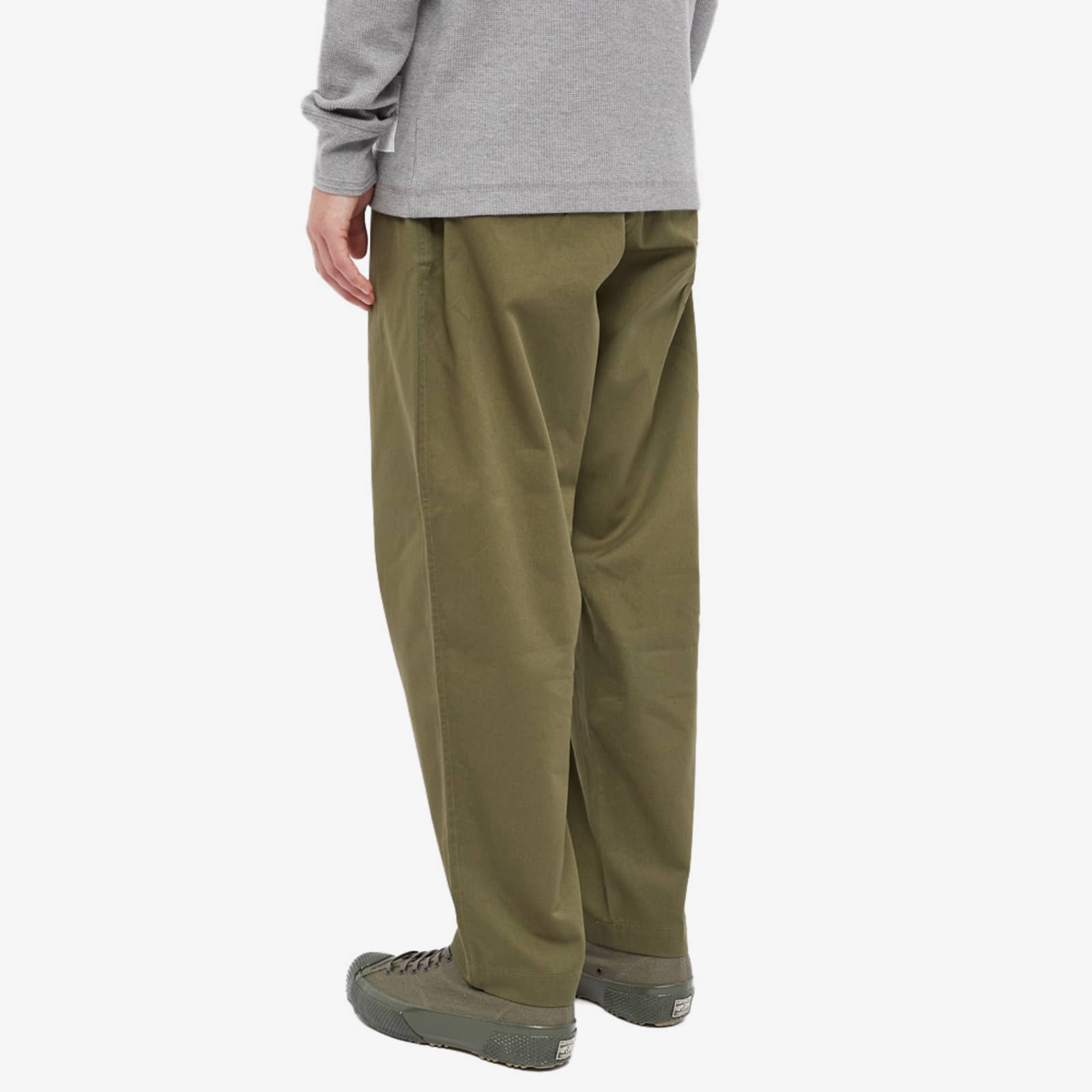 Universal Works Pleated Track Pant Light Olive END. (Global)