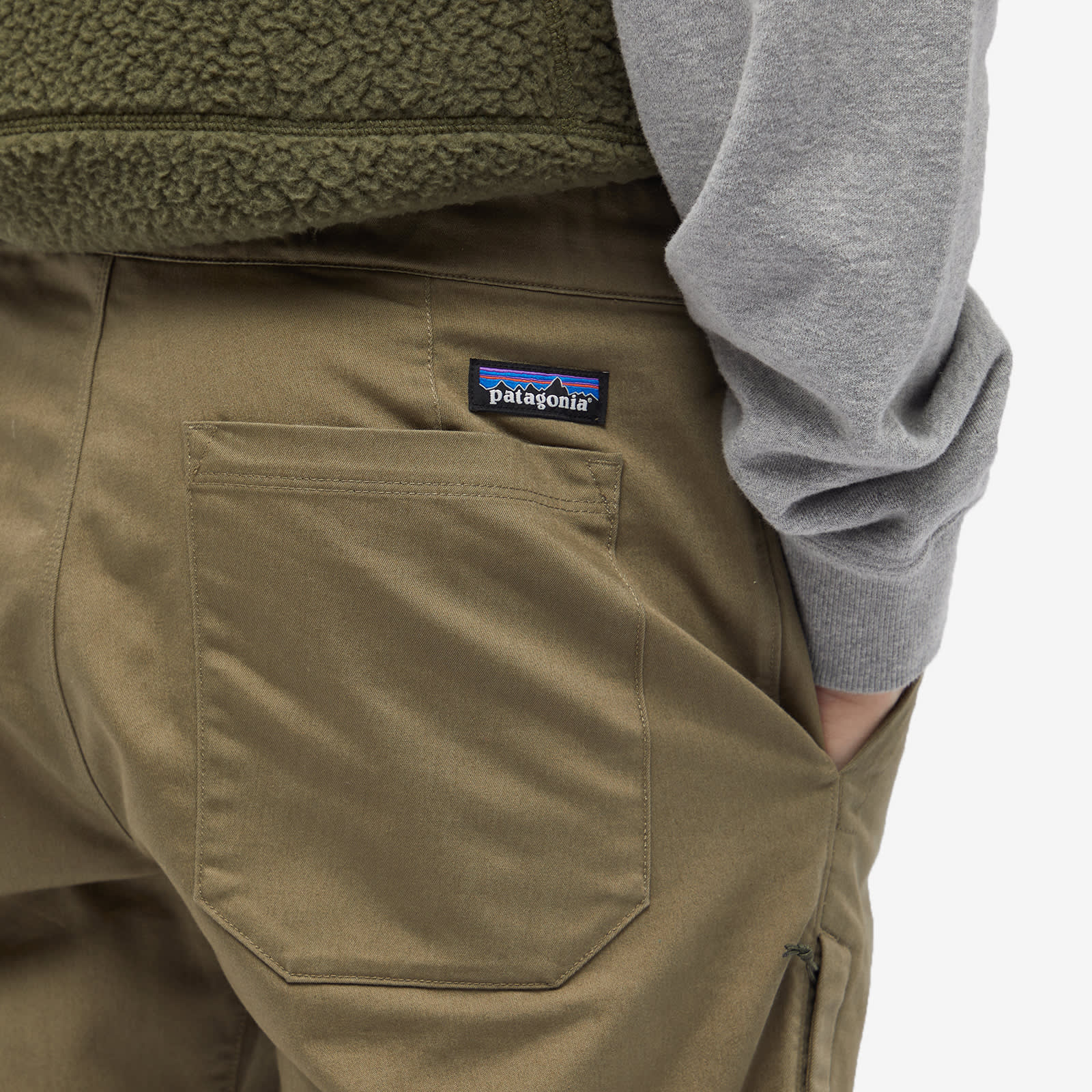 Patagonia Twill Traveller Pants Sage Khaki END.