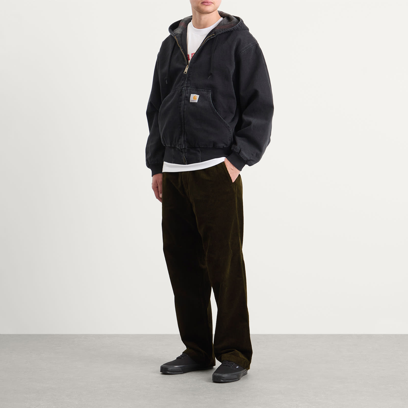 Carhartt WIP Corduroy Floyde Pants - Tobacco