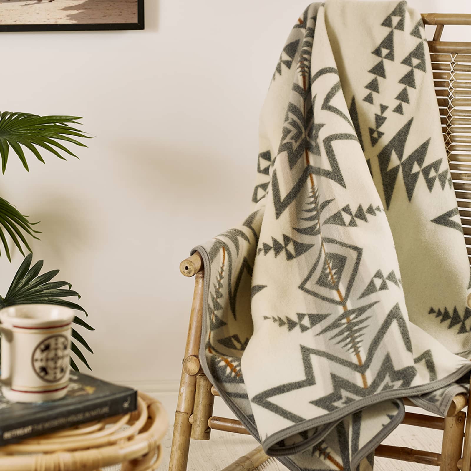 Pendleton Napped Blanket Grey END. (US)