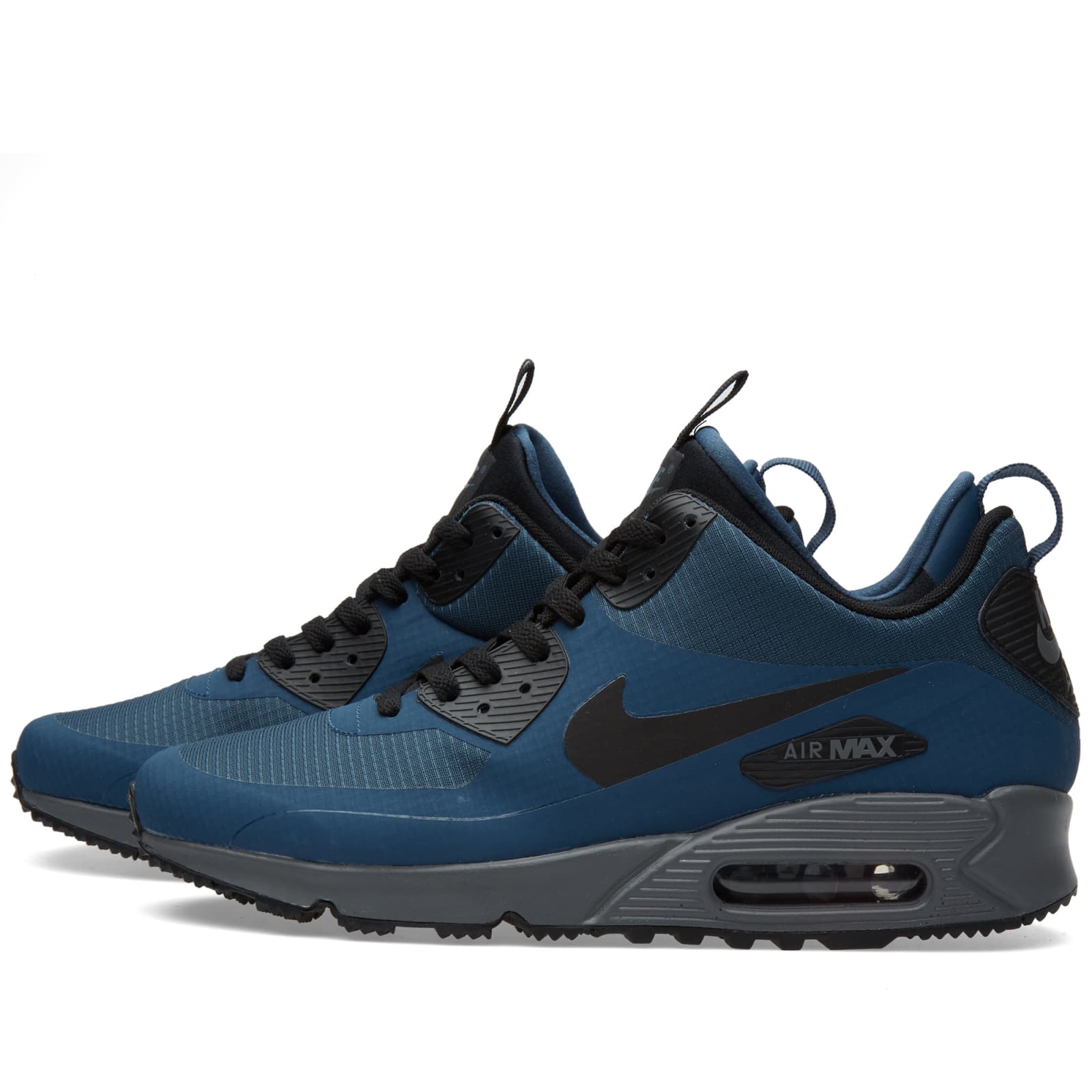 Nike Air Max 90 Mid Winter Grün Nike Air Max 90 Mid Winter Squadron Blue & Black | END.