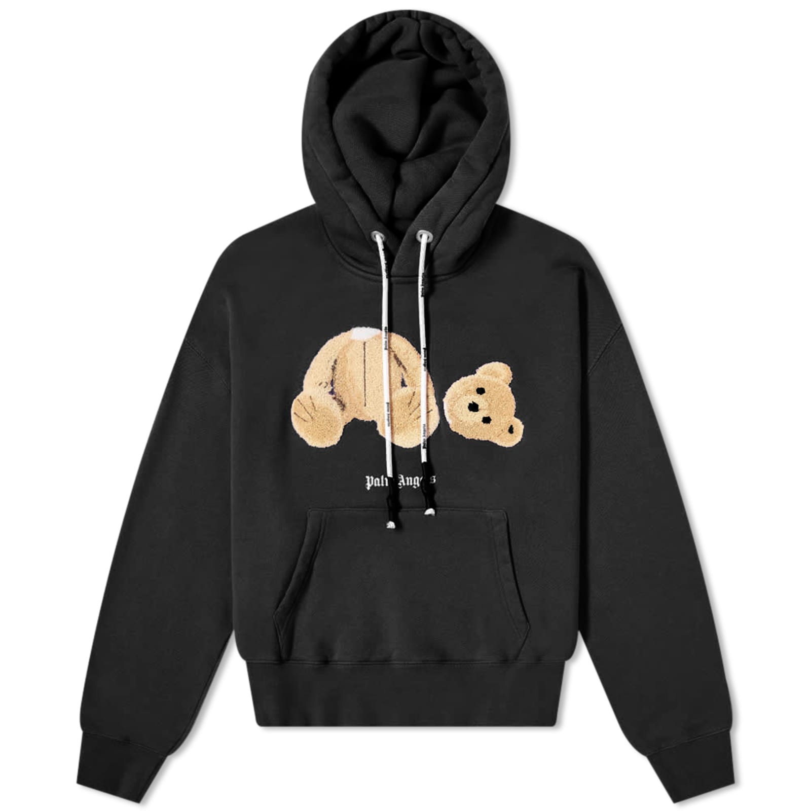 Palm Angels Kill The Bear Popover Hoody - Black