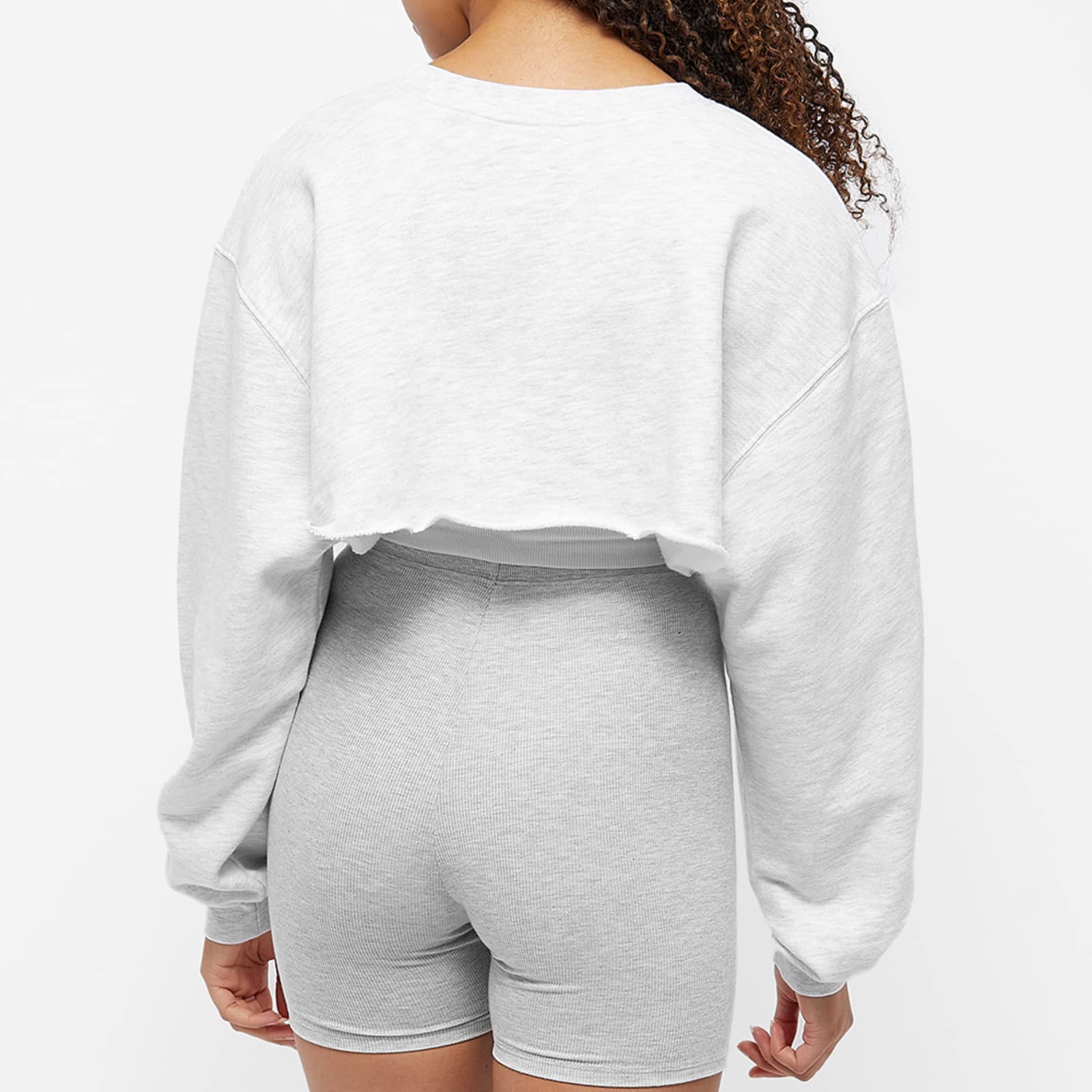 Joah brown cut off sweatshirt Clearance