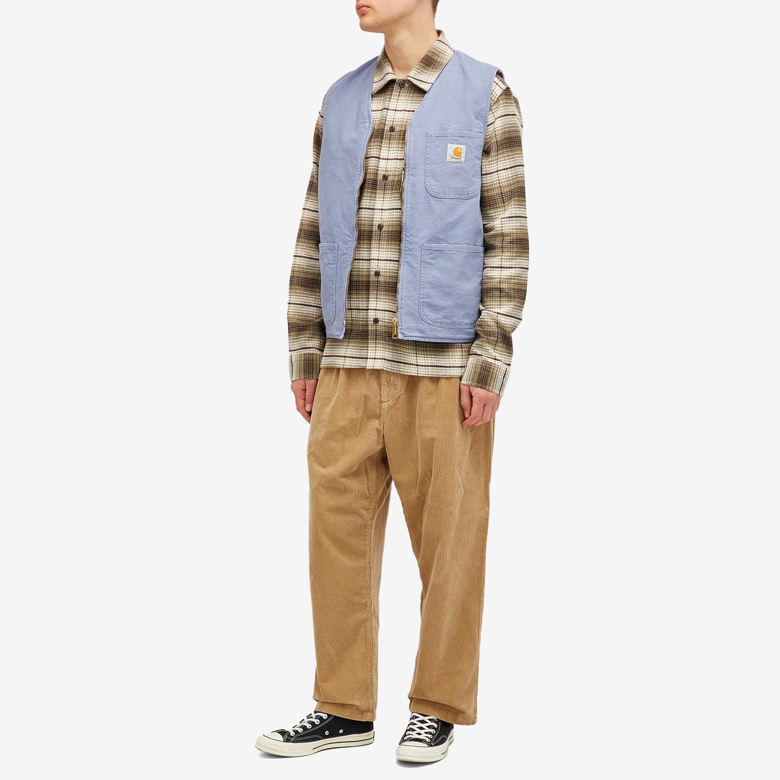 Carhartt WIP Evan Corduroy Pants - Leather