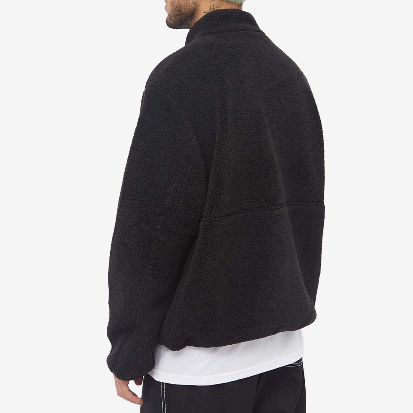 Obey Trophy Sherpa Jacket Black END.