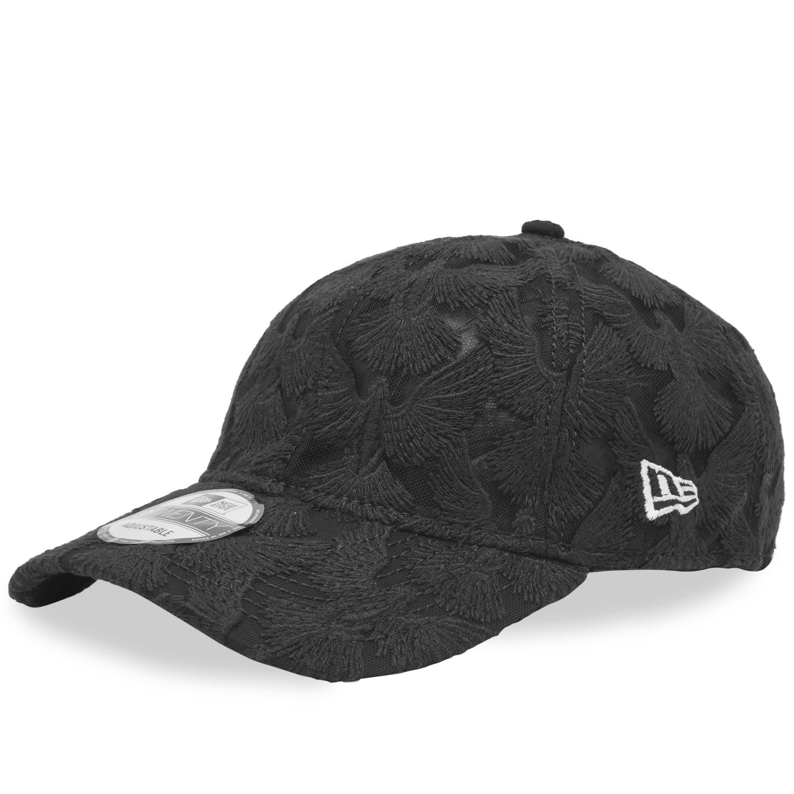 3.Paradis x New Era 9Twenty Cap Tulle Unity Doves Black END.