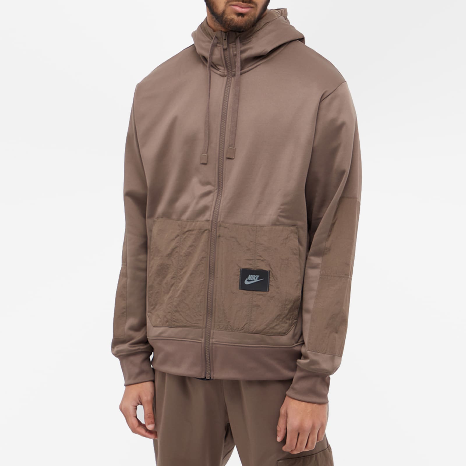 Nike Utility Zip Hoodie Ironstone END.