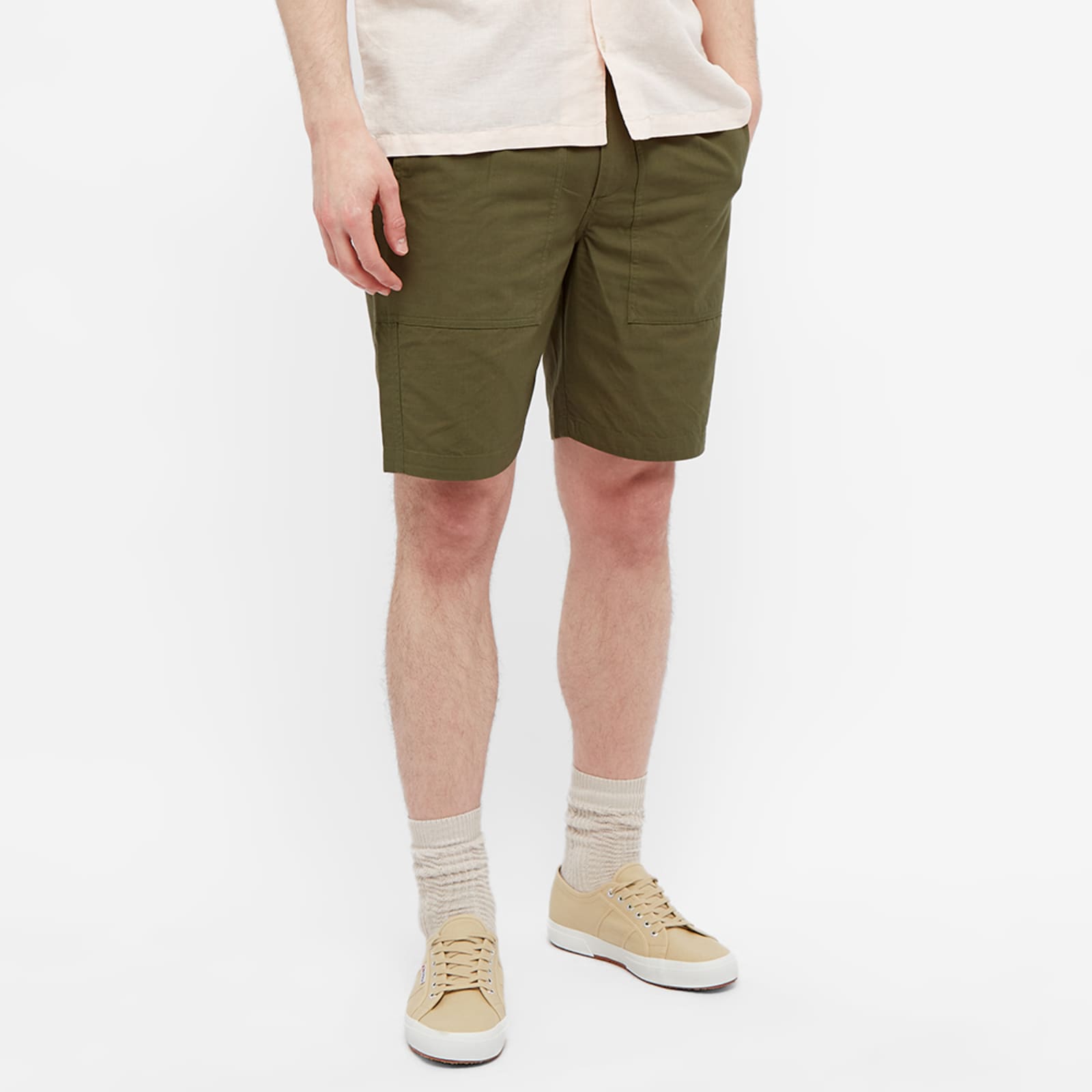 Folk Raft Shorts Olive END.